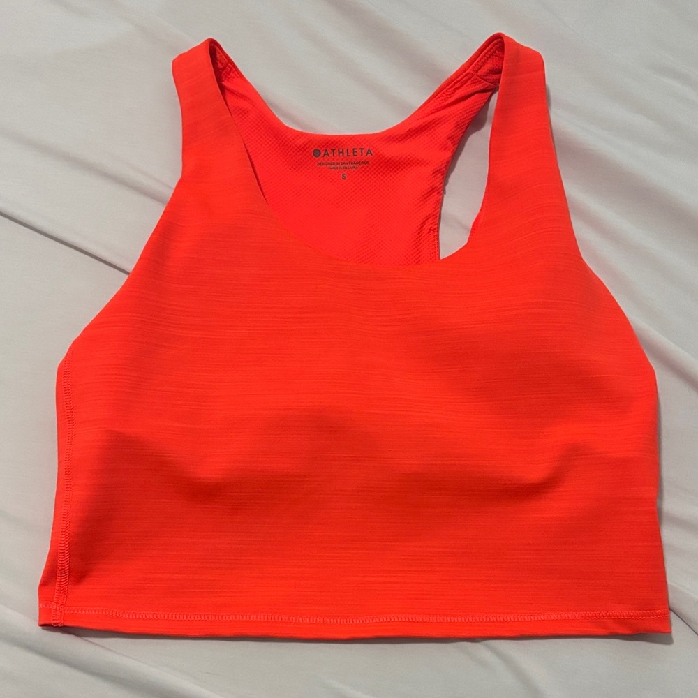 Athleta Vibrant Orange Support Tank